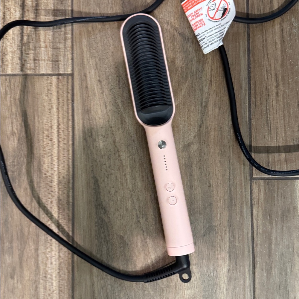 TYMO Pink Hair Straightening Brush brand new